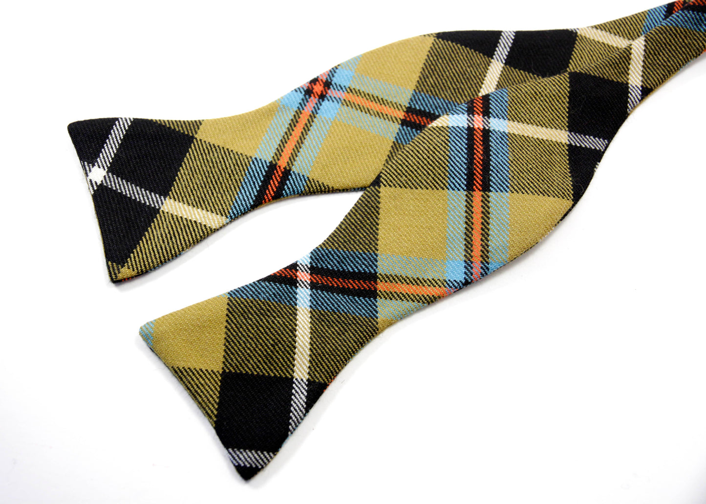 Cornish Tartan Self-Tie Bow Tie in Gift Box