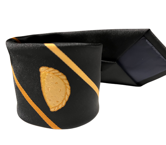 Black & Gold Cornish Pasty Tie