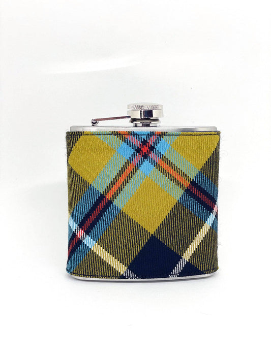 Cornish Tartan Hip Flask