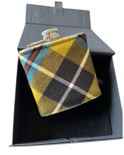 Cornish Tartan Hip Flask