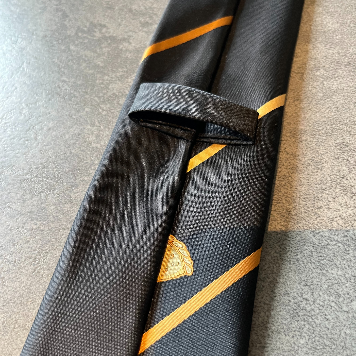 Black & Gold Cornish Pasty Tie