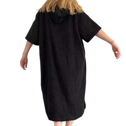 100% Cotton Cornwall Hooded Changing Robe Towel