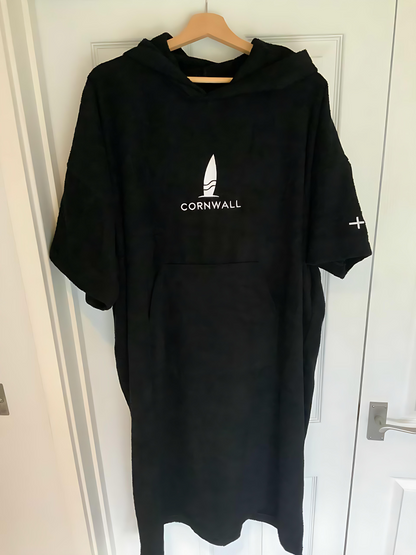 100% Cotton Cornwall Hooded Changing Robe Towel