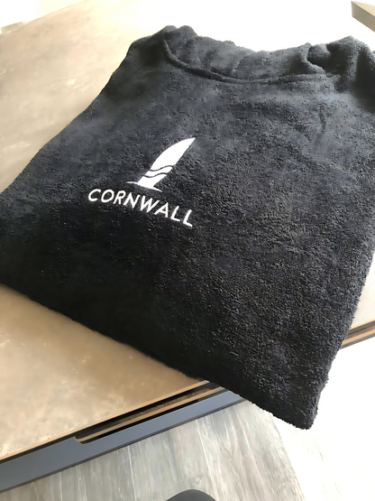 100% Cotton Cornwall Hooded Changing Robe Towel