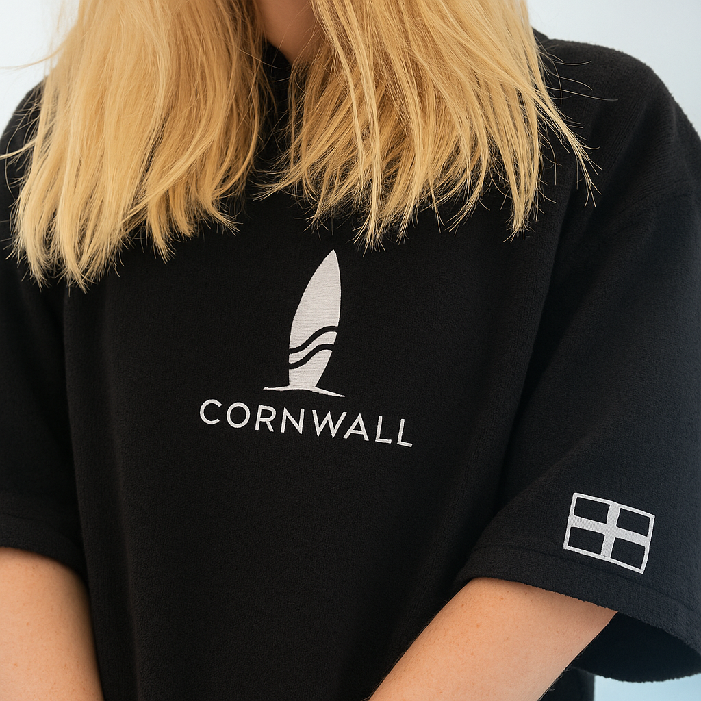 100% Cotton Cornwall Hooded Changing Robe Towel