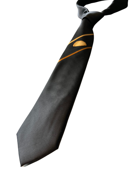 Black & Gold Cornish Pasty Tie