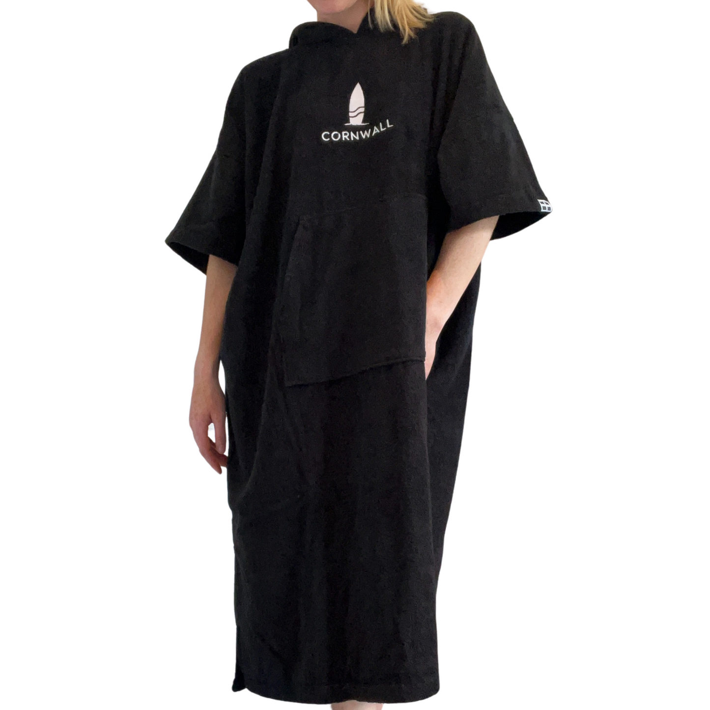 100% Cotton Cornwall Hooded Changing Robe Towel